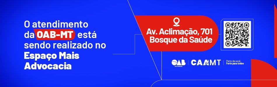 Banner OAB Endereco Provisorio