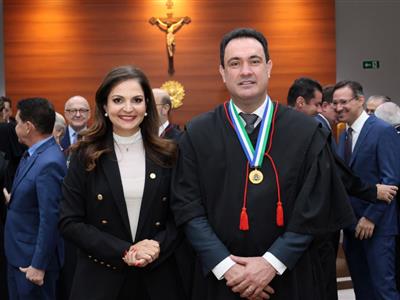 Notícia destaque: Gisela Cardoso deseja êxito a Ricardo Almeida e defende avanços na paridade de gênero